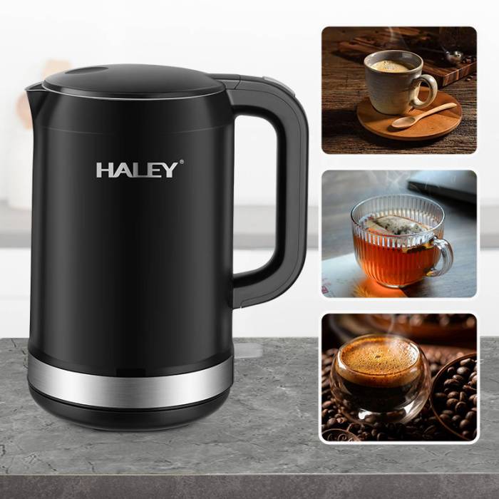 Haley HY-8898 — мощность 2000 Вт и функция быстрого закипания для ежедневного использования