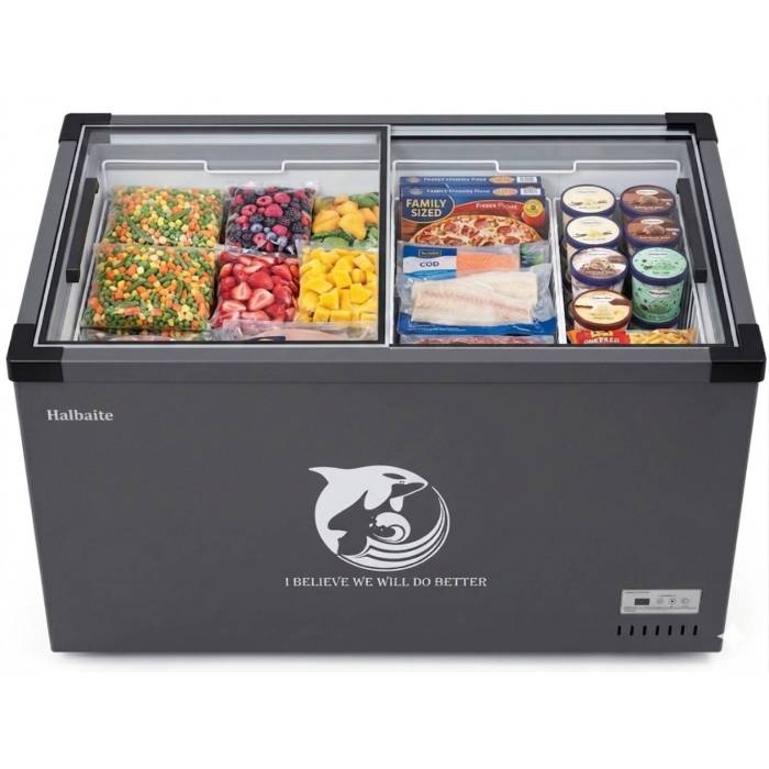 Витринный морозильник для мяса Haibaite DGG-02