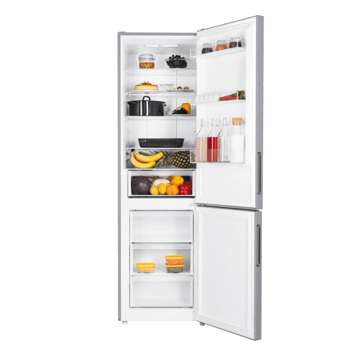 Холодильник HAIER CEF537ASD: Объем 368 л, высота 200 см, система охлаждения No Frost, с LED-дисплеем. Купить с доставкой в Бишкеке