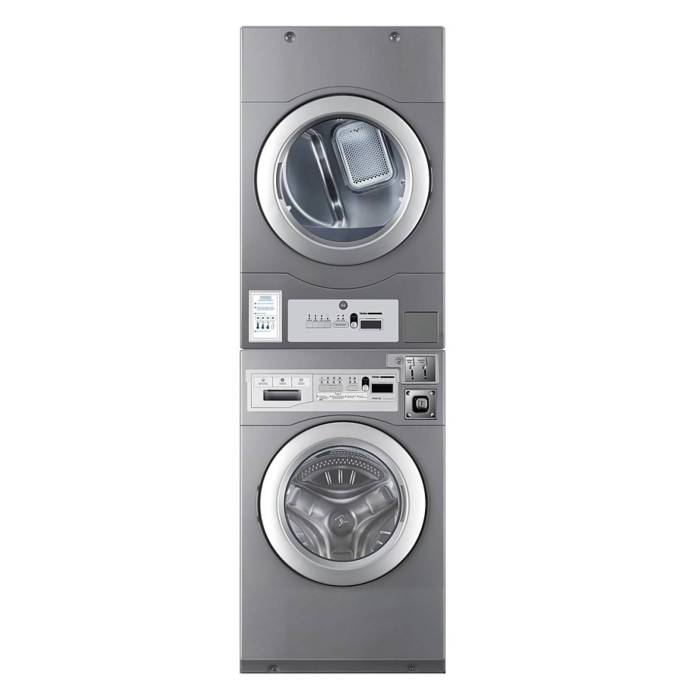 Стиральная машина Haier HCW12C — Цвет: серый, корпус из гальванизированной стали — Onbir.kg Бишкек, Кыргызстан