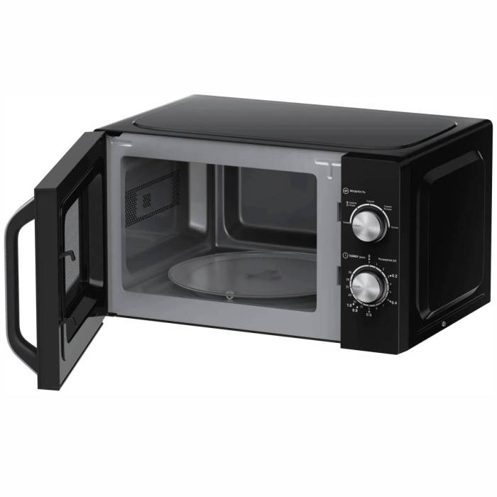 Haier HMB-MM208BA — 20 л, автоматическое размораживание, черный корпус, галогенная лампа, заказать в Бишкеке