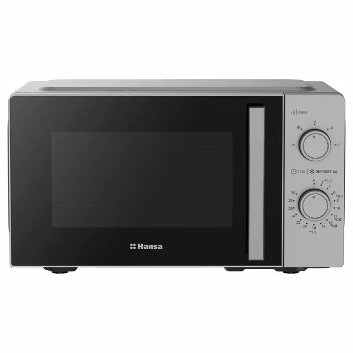 Микроволновая печь Hansa AMMF19M1SH — 5 уровней мощности, диаметр поворотного стола 24,5 см, идеальна для разогрева