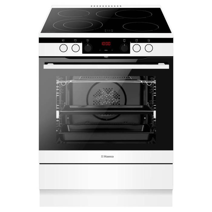 Hansa FCCW693355 — современная электрическая плита шириной 60 см, купить онлайн с доставкой в Бишкеке