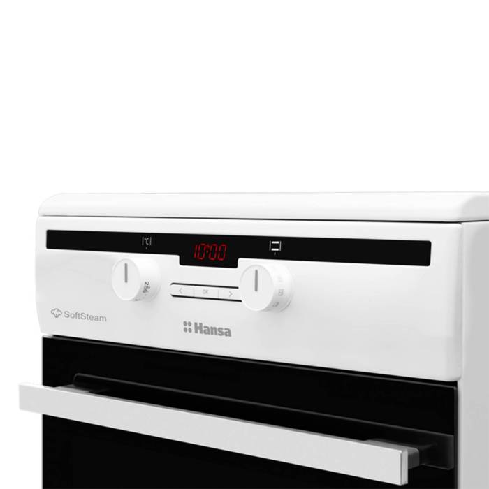 Hansa FCIWS582597 — индикатор остаточного тепла гарантирует безопасность и помогает экономить энергию при готовке