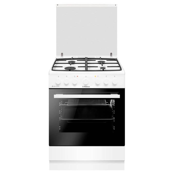 Hansa FCMW68123 — электрическая духовка объёмом 65 литров с 8 режимами нагрева, включая гриль, конвекцию и размораживание