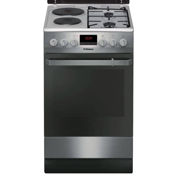 Hansa FCMX58290 — рецепты на дверце духовки помогают выбрать оптимальный режим для каждого блюда