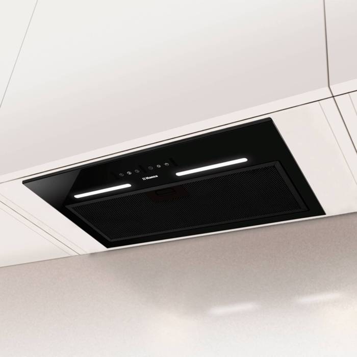 Hansa OMP6553BGH — современная встраиваемая модель с черным корпусом и антивозвратным клапаном, купить онлайн в Бишкеке