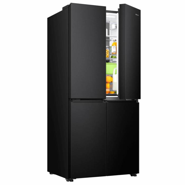 Hisense RQ5P470SAF1 — система NoFrost Plus и циркуляция MultiFlow 360°, равномерное охлаждение без инея