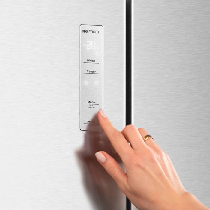 Hisense RS840N4AIF — система MultiFlow 360°, ECO-режим, сигнализация об открытой дверце, комфортное использование каждый день