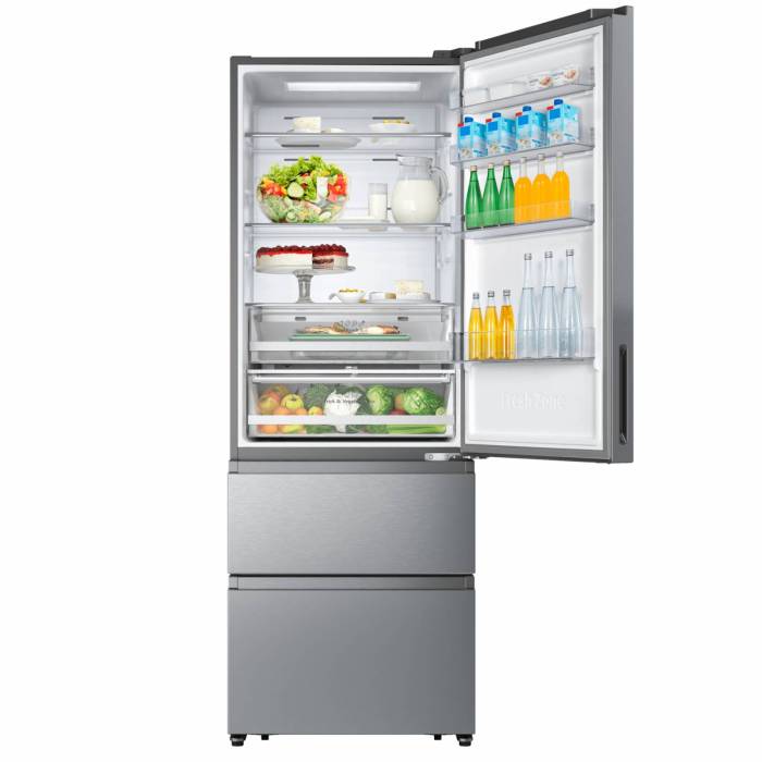 Hisense 6921727085597 — система Total No Frost и MultiFlow 360°, охлаждение без инея и равномерное распределение холода