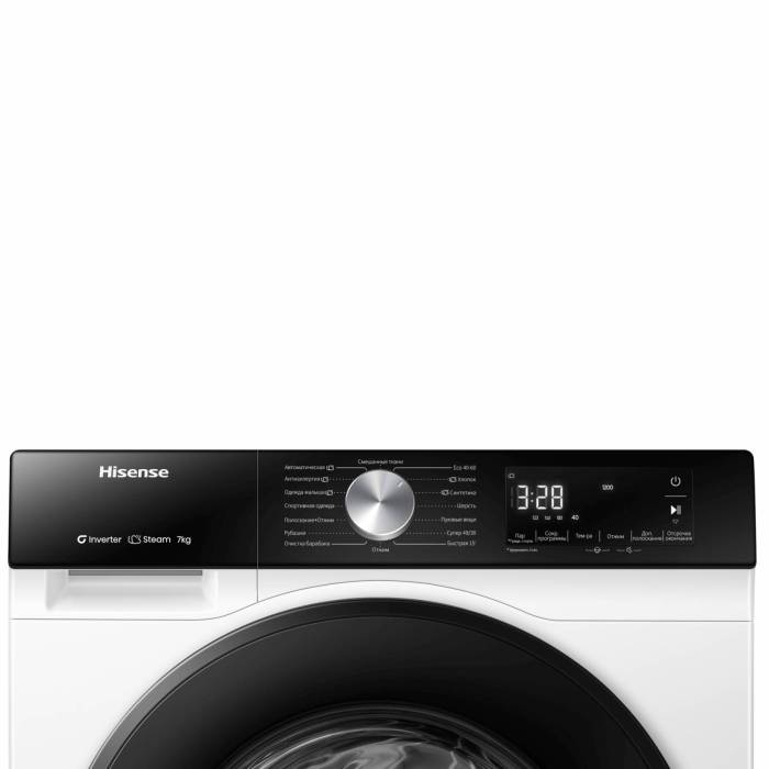 Стиральная машина Hisense WF3S6021BW — скорость отжима до 1200 об/мин, компактные размеры 58,5×45×84,5 см, заказать онлайн