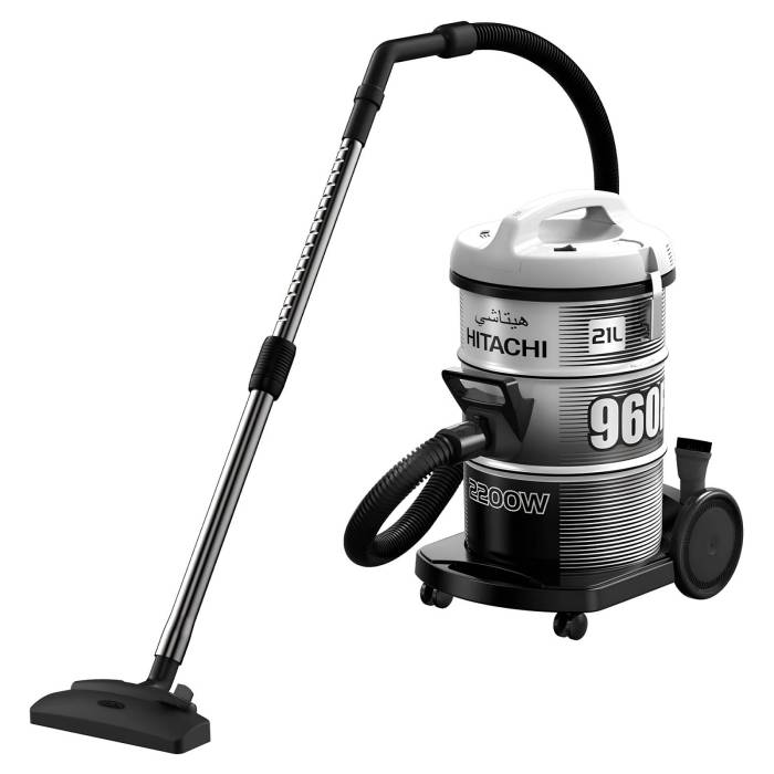Пылесос Hitachi CV-960F — компактный и мощный с 21 л пылесборником и несколькими насадками, заказать с доставкой по городу