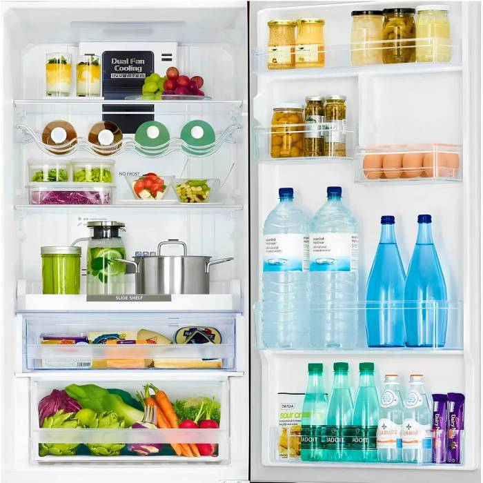 Холодильник Hitachi R-BG 410 PUC6X XGR — 320 литров, сенсорное управление и фильтр Nano Titanium, купить онлайн в Кыргызстане