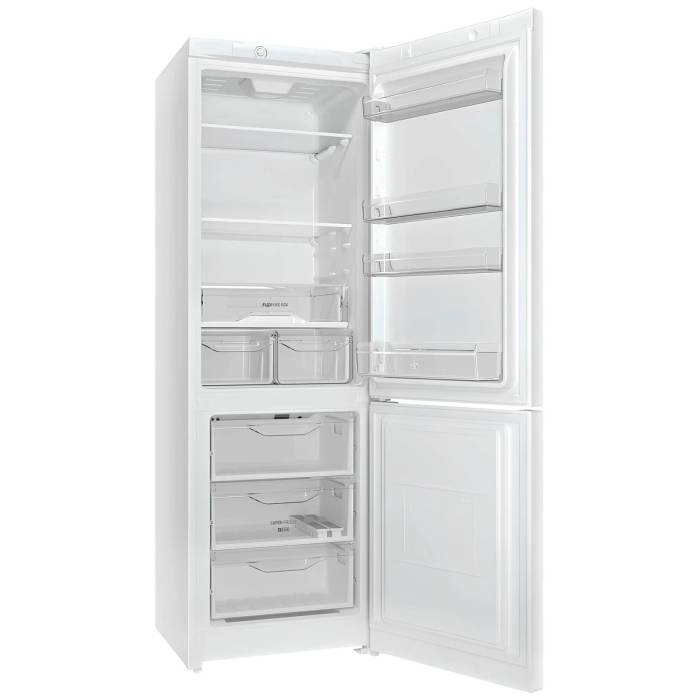 Холодильник Indesit DS 4180 W — с нижней морозильной камерой, глубиной 64 см и высотой 185 см, купить в Бишкеке с доставкой