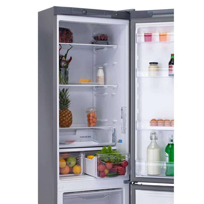 INDESIT DS 4200 G — серебристый холодильник с регулируемыми дверными полками и механическим управлением, купить онлайн по городу в Бишкеке