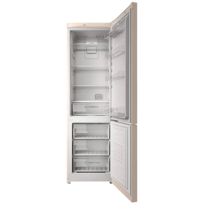 Indesit ITS 4200 E — 4 дверные и 4 основные полки, 3 ящика в морозильной камере, заказать онлайн в Бишкеке