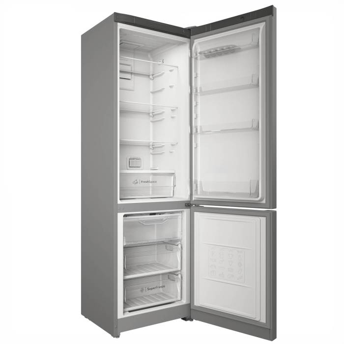 Indesit ITS 5200 G — холодильник с нижней морозильной камерой и системой Total No Frost, заказать в Бишкеке
