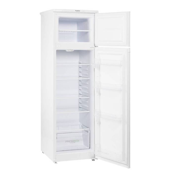 Бирюса 424 — морозильная камера с ручным размораживанием, минимальная температура −18 °C, мощность замораживания 2.5 кг/сутки, автономное сохранение холода до 10 ч.