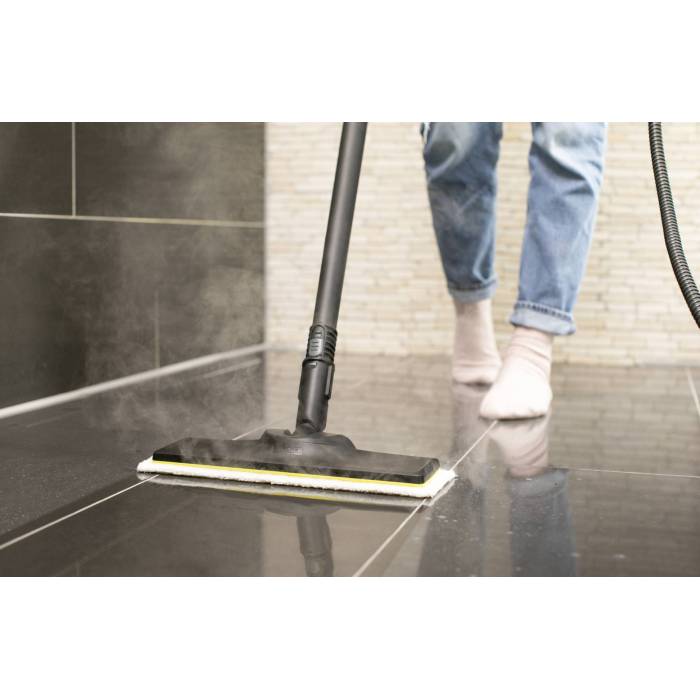 KARCHER SC 2 Easy Fix — насадка EasyFix с шарниром и микрофибровой салфеткой, удобное крепление без контакта с грязью