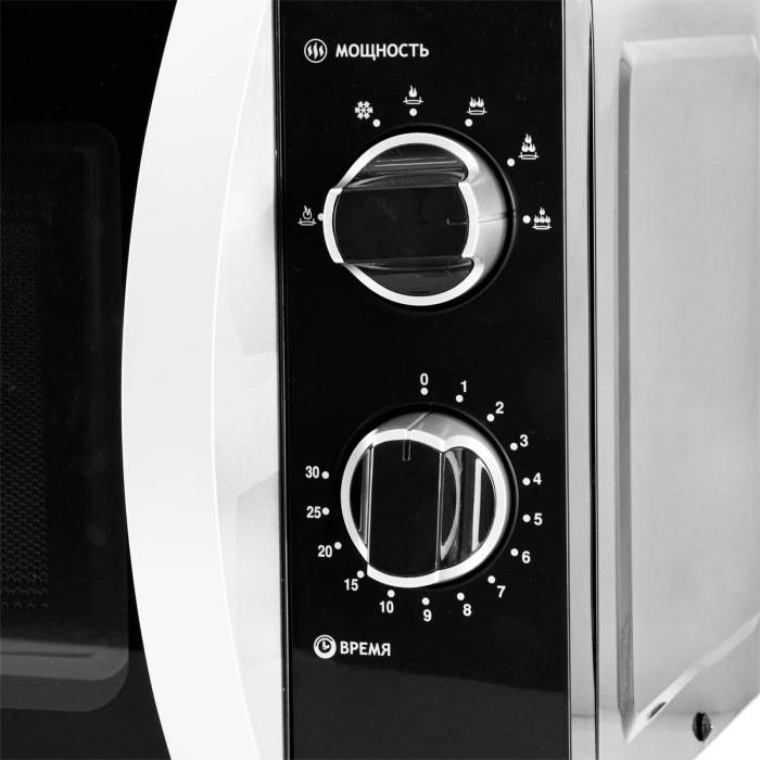 Kraft KF20MW7B-202M — диаметр поворотного стола 255 мм, открывание дверцы с ручкой, компактные габариты. Заказать в Бишкеке