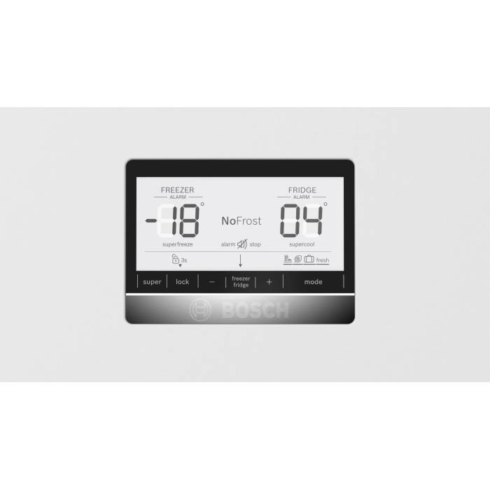 Bosch KGD86AW31U — увеличенная холодильная камера 496 л для большой семьи и запасов