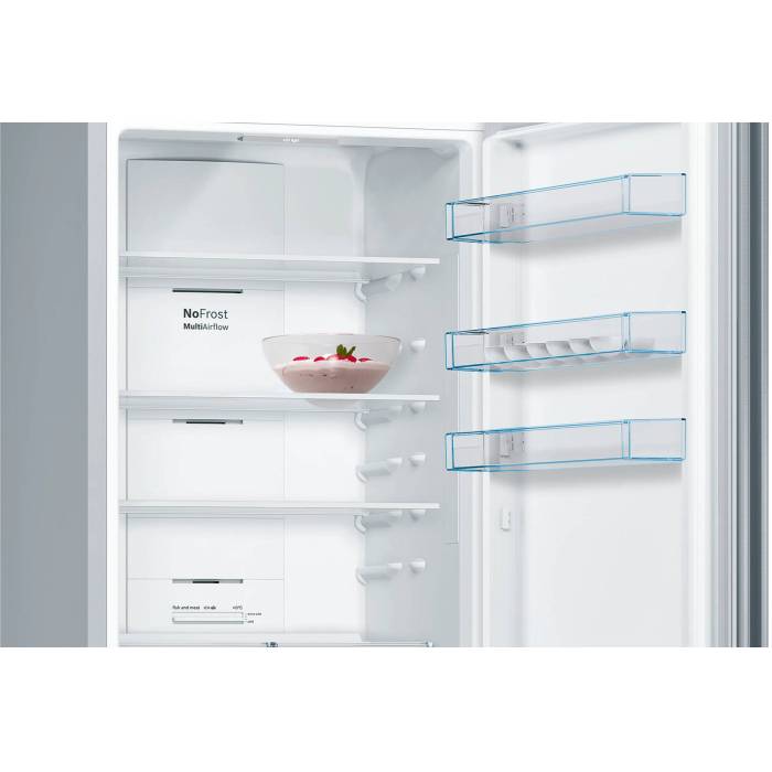 Bosch KGN39XI30U — технология FreshSense для стабильной температуры