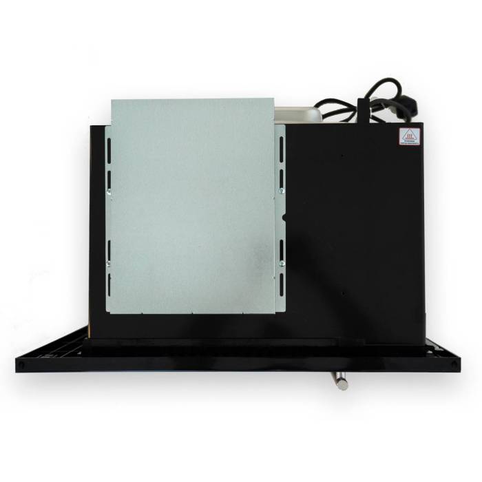 Встраиваемая микроволновая печь KRAFT TCH-BI25A9401D — стильный чёрный корпус, ручка открывания, мощность 1400 Вт, заказать с доставкой по городу