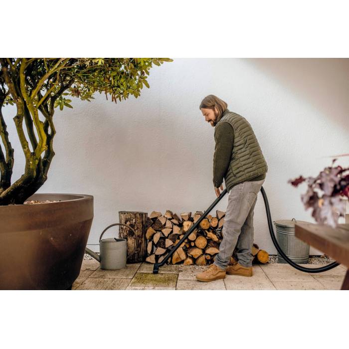 Kärcher KWD 3 V-15/4/20 — функция выдува для труднодоступных мест и очистки гравийных дорожек, Onbir.kg