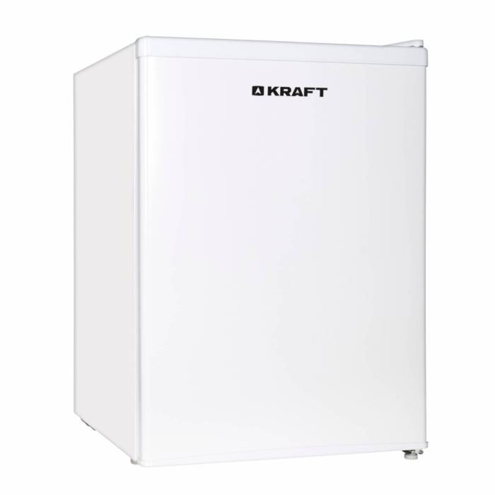 Kraft BC(W)-75 — практичный и удобный холодильник с перенавешиваемой дверью, подходит для квартиры и офиса, купить с гарантией в Бишкеке.