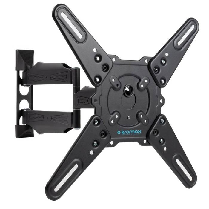 Наклонно-поворотный кронштейн Kromax ATLANTIS-40 grey — Тип: настенный кронштейн для ТВ — Onbir.kg Бишкек, Кыргызстан