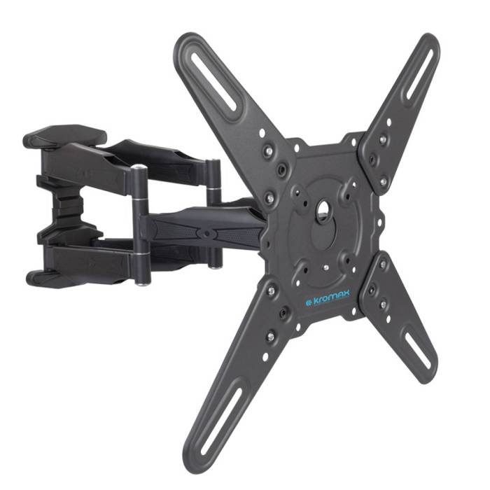 Наклонно-поворотный кронштейн Kromax ATLANTIS-45 grey — Тип: настенный кронштейн для ТВ — Onbir.kg Бишкек, Кыргызстан