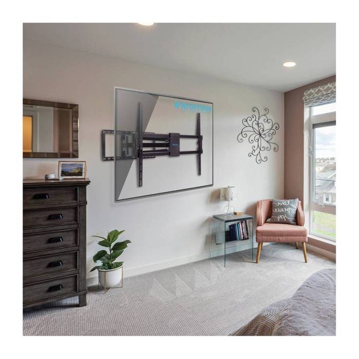 Наклонно-поворотный кронштейн Kromax ATLANTIS-75 black — Диагональ экрана: 40–90″ — Onbir.kg Бишкек, Кыргызстан