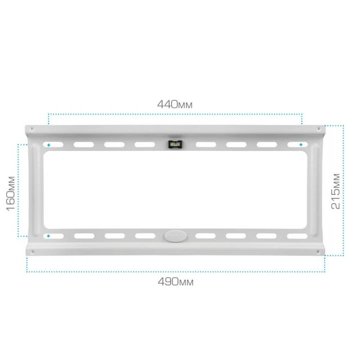 Настенный наклонный кронштейн Kromax IDEAL-4W new white — Цвет: White — Onbir.kg Бишкек, Кыргызстан