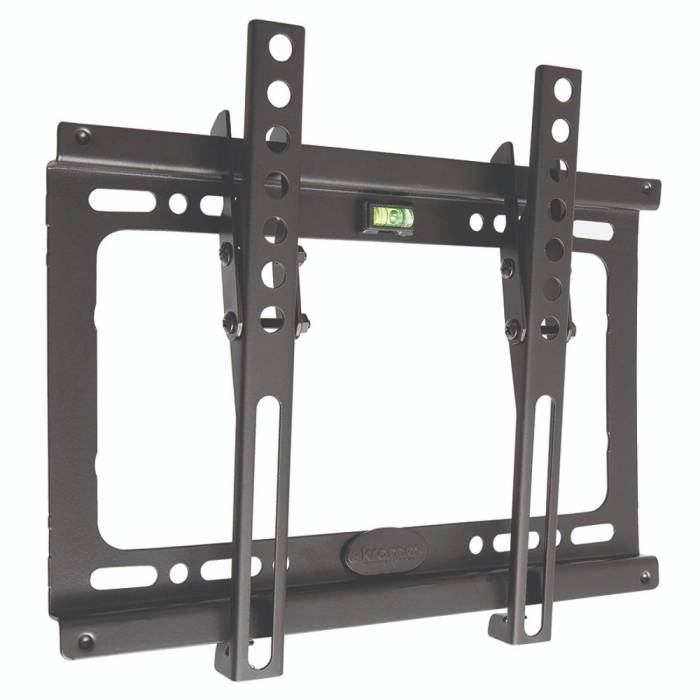 Настенный наклонный кронштейн Kromax IDEAL-6 black — Тип: настенный наклонный кронштейн для ТВ — Onbir.kg Бишкек, Кыргызстан