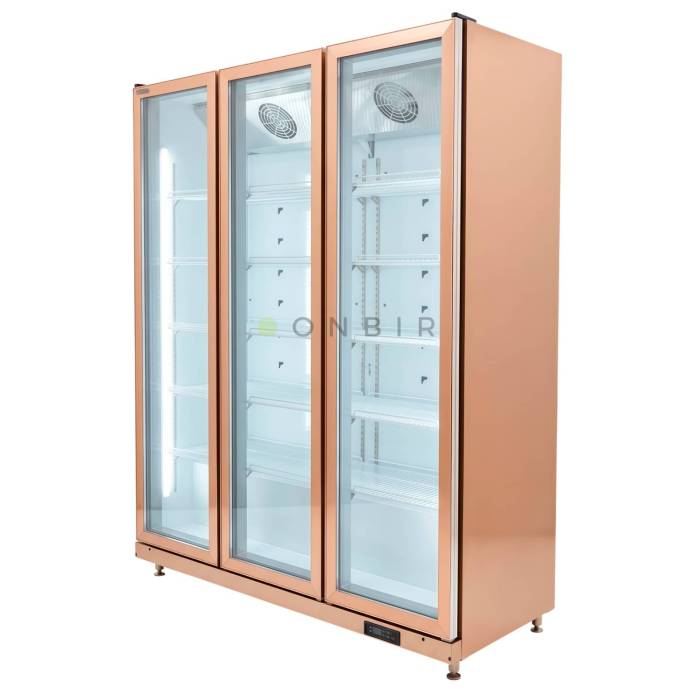 Холодильник AVEST LC S3 1610 GOLD — система No Frost и хладагент R290a для равномерного охлаждения — Onbir.kg