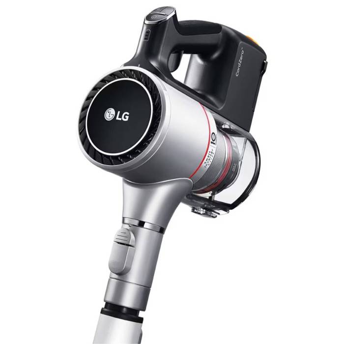 LG A9N-CORE CordZero™ — управление «в одно касание»: включение, режимы, Турбо без удерживания кнопок