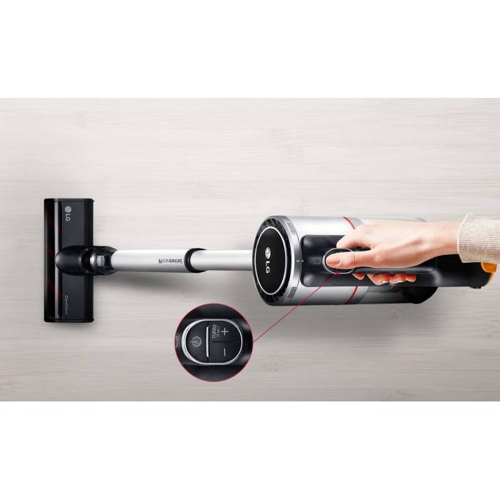 LG A9N-PRIME CordZero™ — управление «одним касанием» — включение и переключение режимов без удерживания кнопки