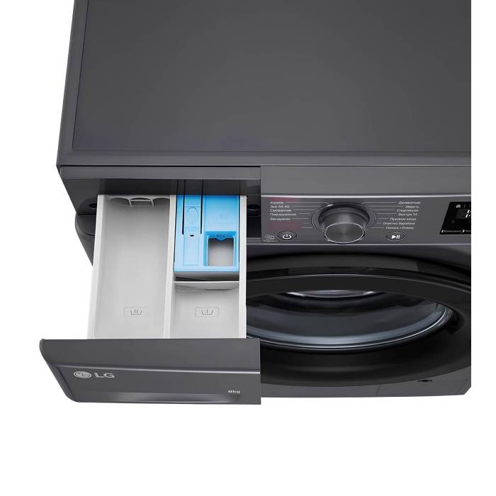 Стиральная машина LG F2V3PS6J — 8 кг, AI DD™, паровая обработка Steam, инверторный мотор. Купить с доставкой в Бишкеке