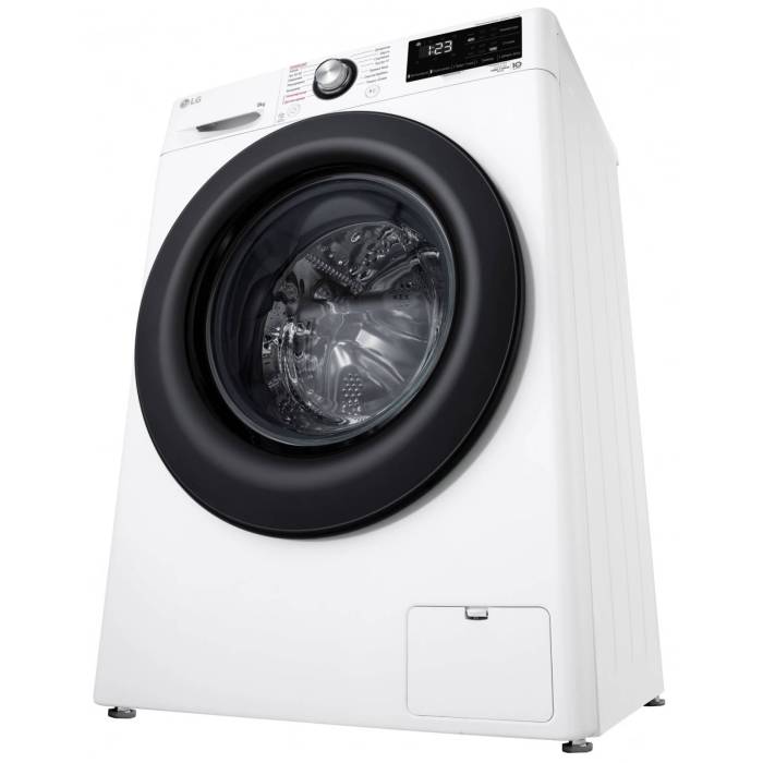 LG F2V3PS6W — стиральная машина с искусственным интеллектом AI DD™, паровой функцией Steam и белым цветом. Бесплатная доставка в Бишкеке