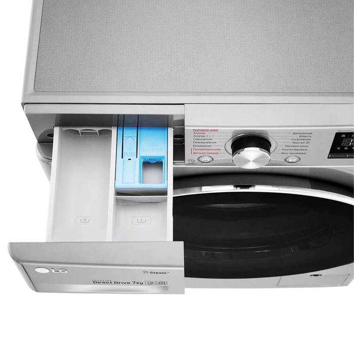 LG F2V5HS2S — инверторный двигатель Direct Drive и технология 6 Motion DD, купить в Кыргызстане