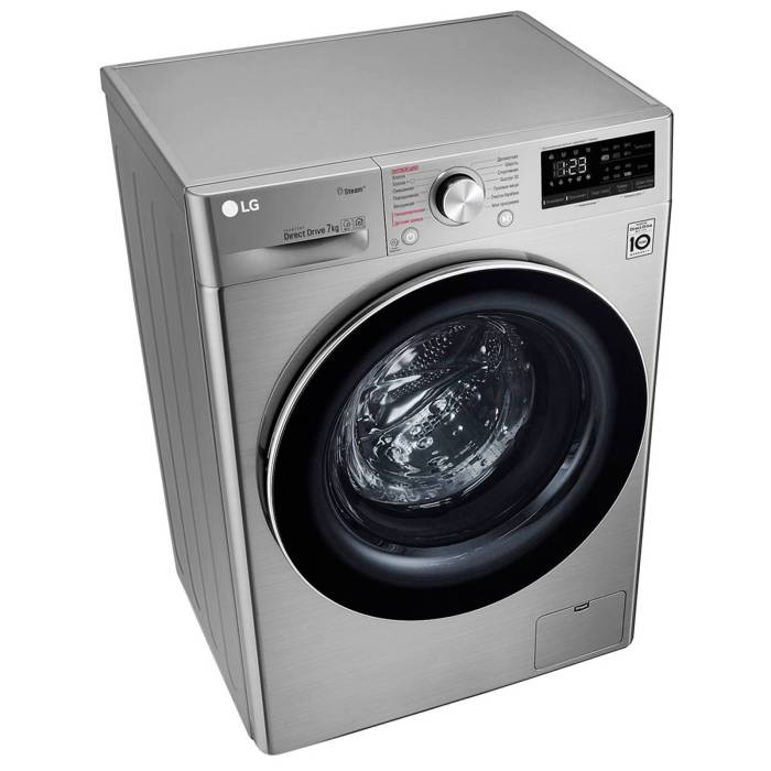 Стиральная машина LG F2V5HS2S — функция пара Steam и гипоаллергенная стирка, заказать в Бишкеке