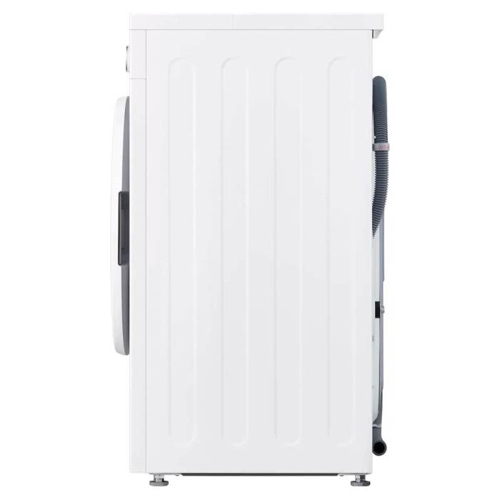 Боковой вид стиральной машины LG F2Y1HS3W 7 кг узкая ONBIR.KG