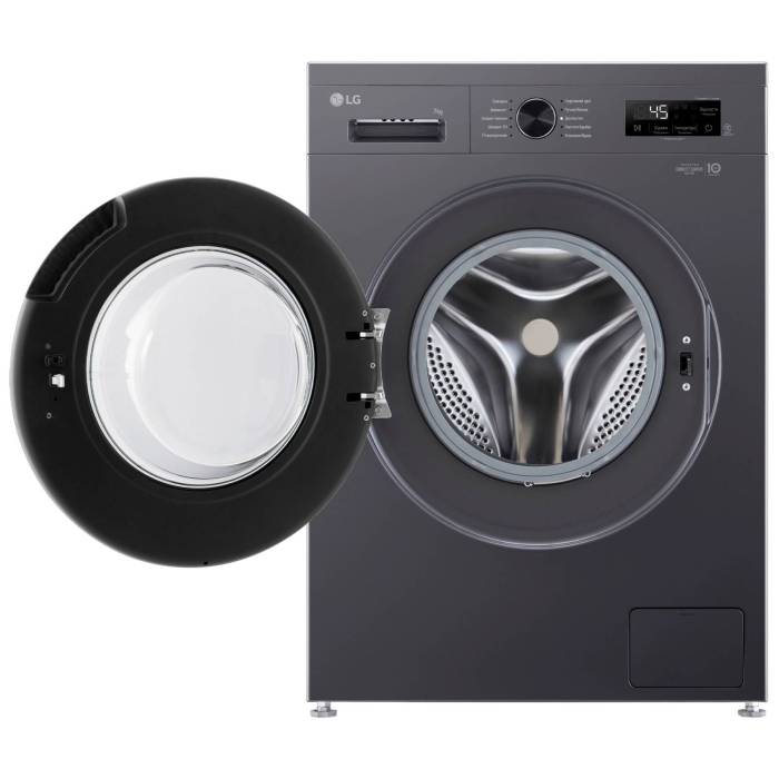 Стиральная машина LG F2Y1HS5J — функция Steam™ удаляет аллергены и разглаживает складки, заказать онлайн