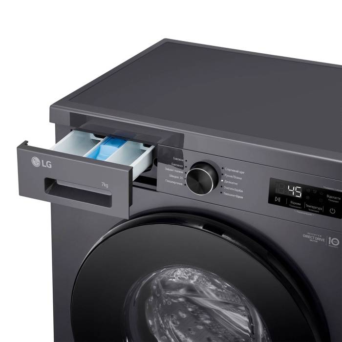 LG F2Y1HS5J — технология 6 движений заботы для бережной стирки тканей, купить с доставкой в городе