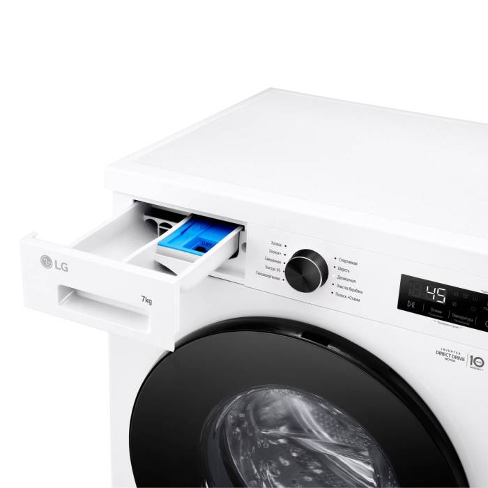 LG F2Y1HS5W — класс энергоэффективности A, экономия электроэнергии и воды, купить онлайн в Кыргызстане