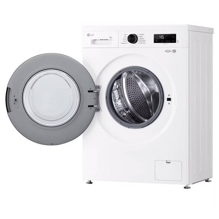 Стиральная машина LG F2Y1HS6W 7 кг с открытой дверцей купить в Бишкеке ONBIR.KG