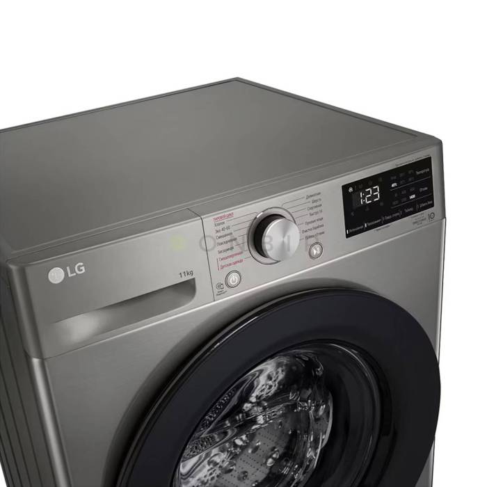 Купить стиральную машину LG F4V3ES6S с функцией «Пар» и AI DD™ в Бишкеке