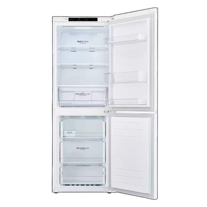 LG GA-B399SQCL — стильный белый холодильник с системой DoorCooling+™, объем 306 л, купить с доставкой по Кыргызстану