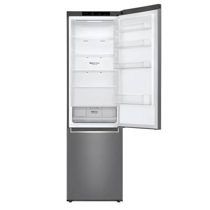 Холодильник LG GC-B509SLCL, 384 л, серый, с нижней морозильной камерой и DoorCooling⁺™. Заказать с доставкой в Бишкеке