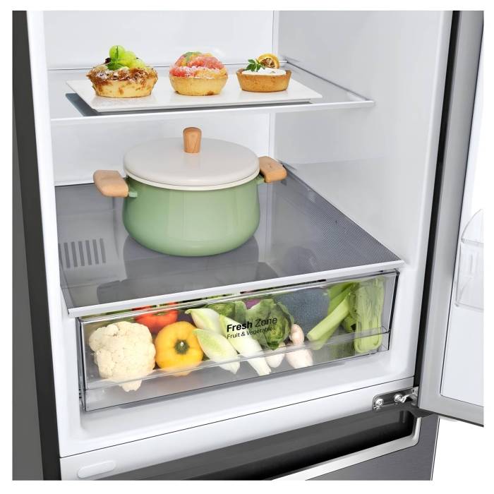 LG GC-B509SLCL: 384 л, серый, с технологией DoorCooling⁺™ и Linear Inverter Compressor. Купить онлайн с доставкой